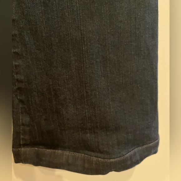 Theory Wide Legged Denim Trouser - Picture 8 of 11